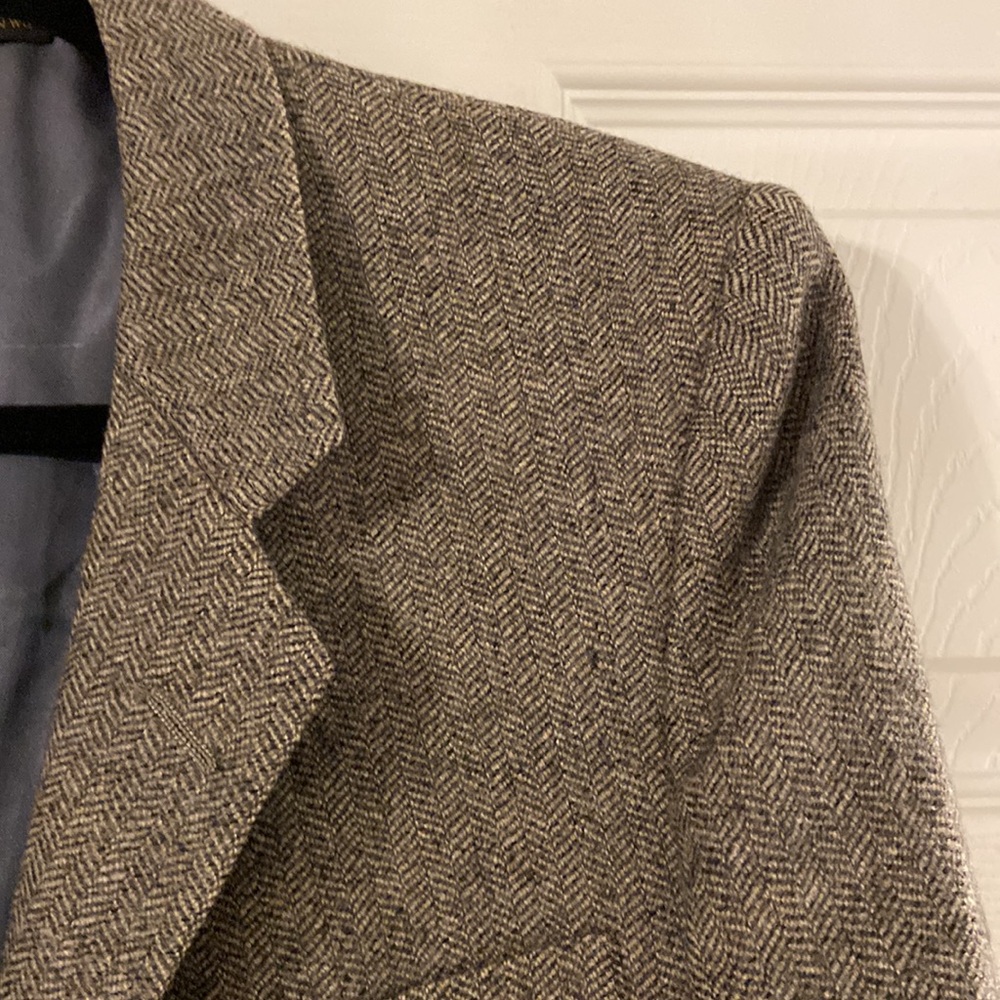 Christian Dior Vintage Coat no size length 32” pit to pit 38/40”color grayish - Picture 2 of 12